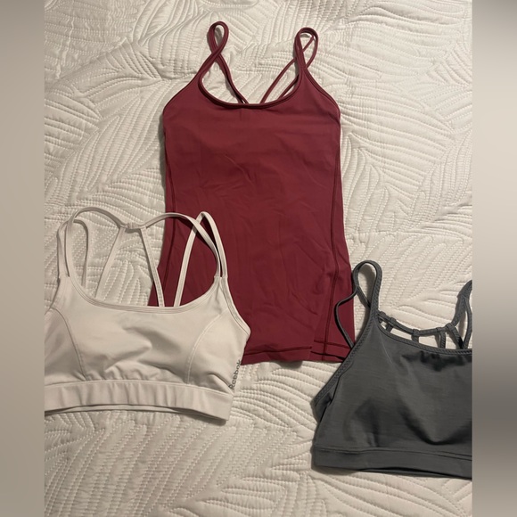 Women's Athletic Bundle- 2 sports Bra + Lululemon tank top - Picture 1 of 2